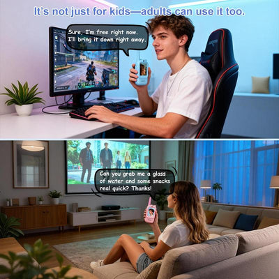 Torevda VisionTalk Duo – Rechargeable Video Walkie Talkies (2-Pack)