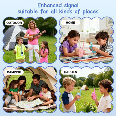 Torevda VisionTalk Duo – Rechargeable Video Walkie Talkies (2-Pack)